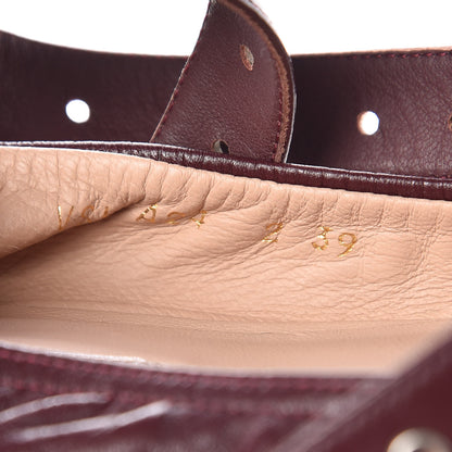 Valentino Garavani Nappa Love Latch Ballerina Flats 39 Rubin 8 of 10