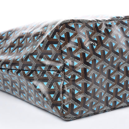 Goyard Goyardine Saint Louis Claire Voie PM Black Blue 7 of 8