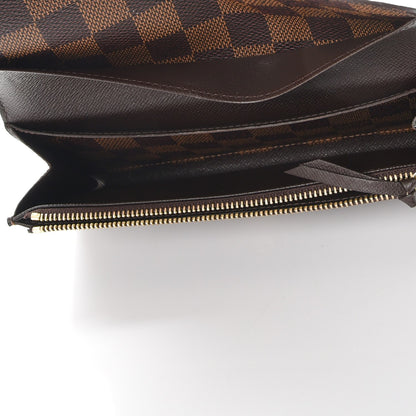 Louis Vuitton Damier Ebene Emilie Wallet 5 of 10