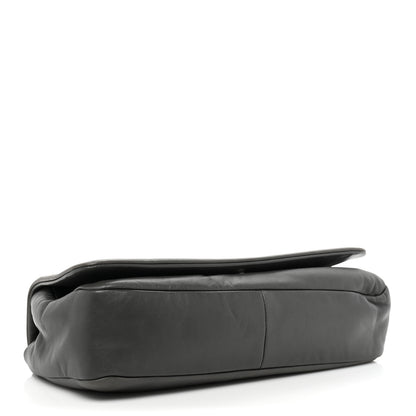 Chanel Lambskin Studded CC East West Flap Grey 4 of 13