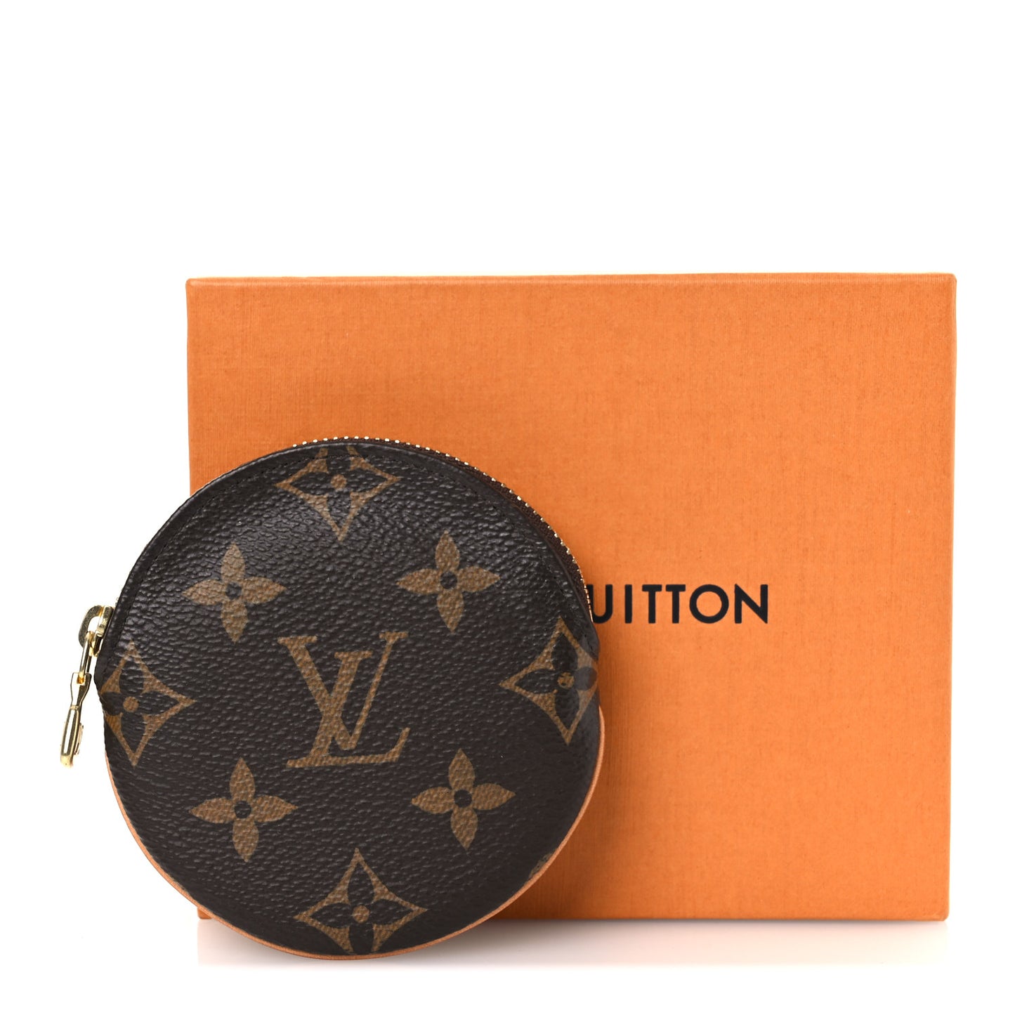 Monogram Round Coin Purse