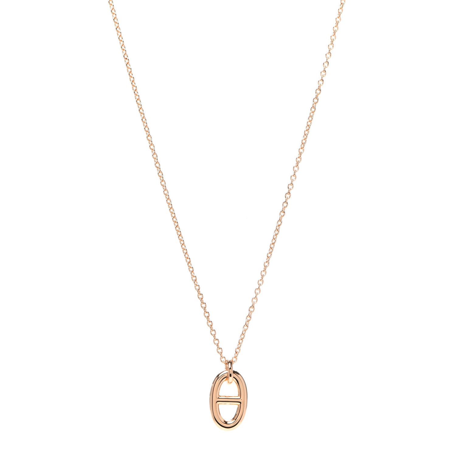 Hermes 18K Rose Gold PM Farandole Pendant Necklace 1 of 6