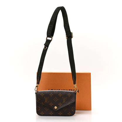Louis Vuitton Monogram Felicie Strap & Go Kaki 10 of 10