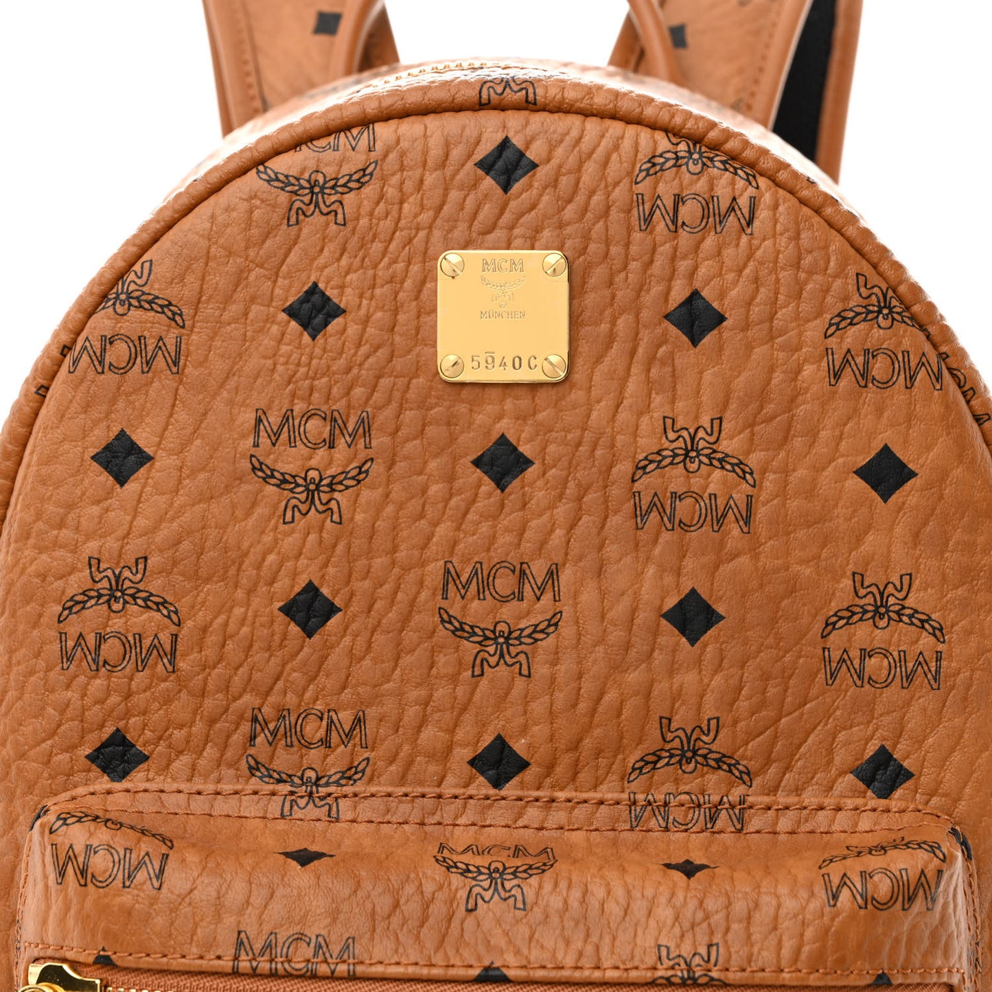 Visetos Year Of The Mouse Small Stark Backpack Cognac