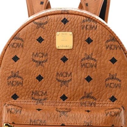 MCM Visetos Year Of The Mouse Small Stark Backpack Cognac 8 of 11