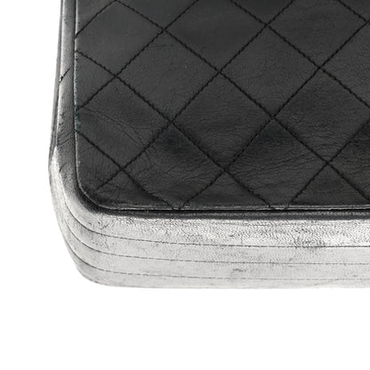 Chanel Lambskin Diamond Stitch Envelope Single Flap Black 21 of 23
