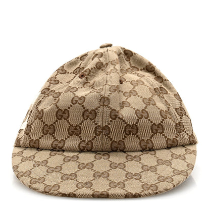 Gucci Monogram Patch Logo Soft Baseball Hat S Beige Cocoa 3 of 10