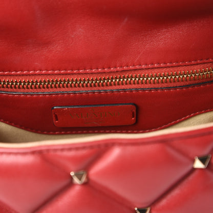 Valentino Garavani Nappa Medium Candystud Top Handle Bag Rosso Valentino 8 of 10