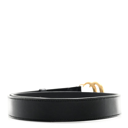 Gucci Calfskin Double G 30mm Belt 75 30 Black 2 of 4