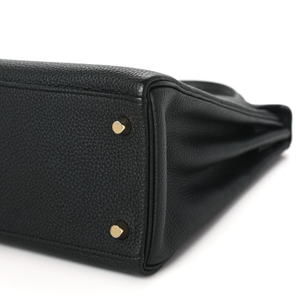 Hermes Togo Kelly Retourne 32 Black 10 of 10