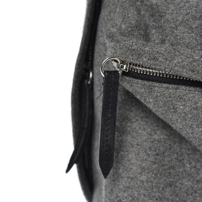Gucci Wool Embroidered Bee Sky Backpack Grey 12 of 15