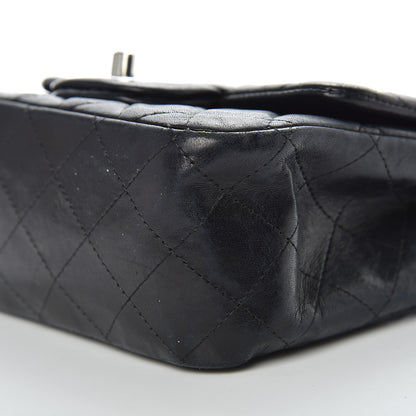 Chanel Lambskin Quilted Mini Square Flap Black 9 of 16