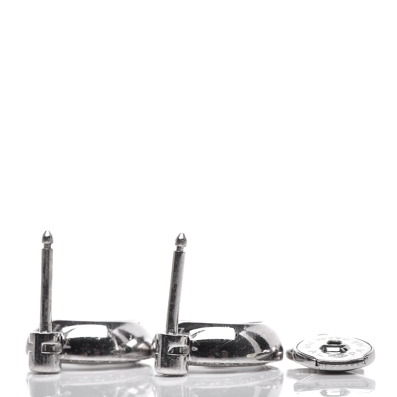 Chopard 18K White Gold Happy Diamonds Icons Drop Earrings 3 of 4