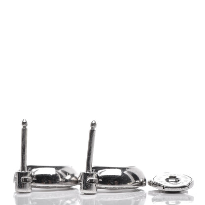 Chopard 18K White Gold Happy Diamonds Icons Drop Earrings 3 of 4