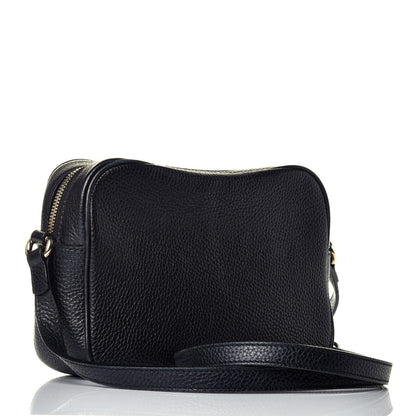 Gucci Pebbled Calfskin Small Soho Disco Bag Black 3 of 9
