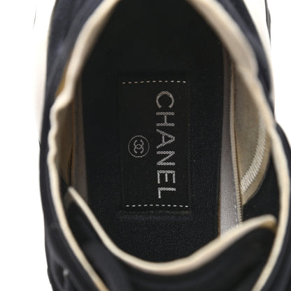 Chanel Lycra CC Sneakers 41 Black 5 of 6