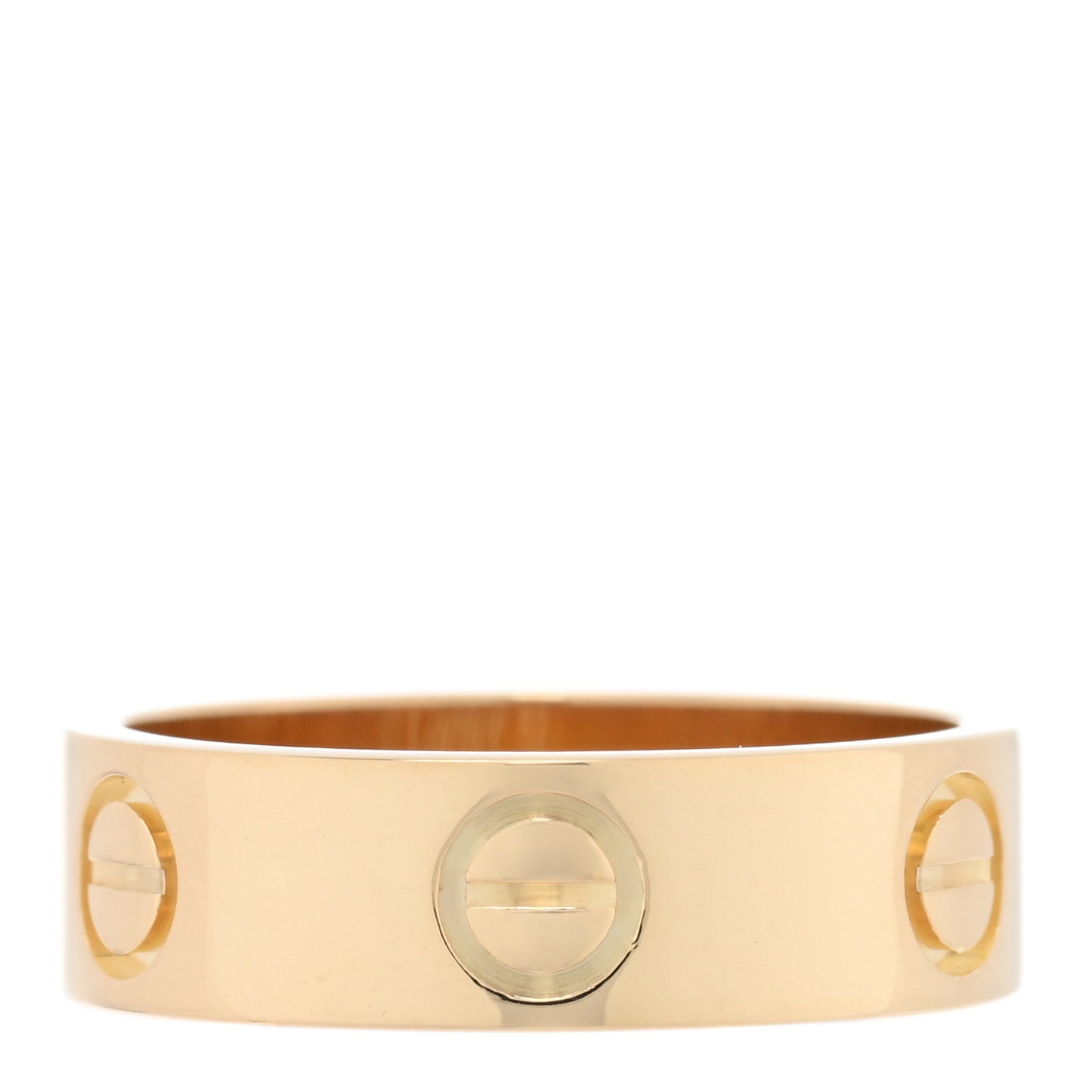18K Yellow Gold 5.5mm LOVE Ring 52 6