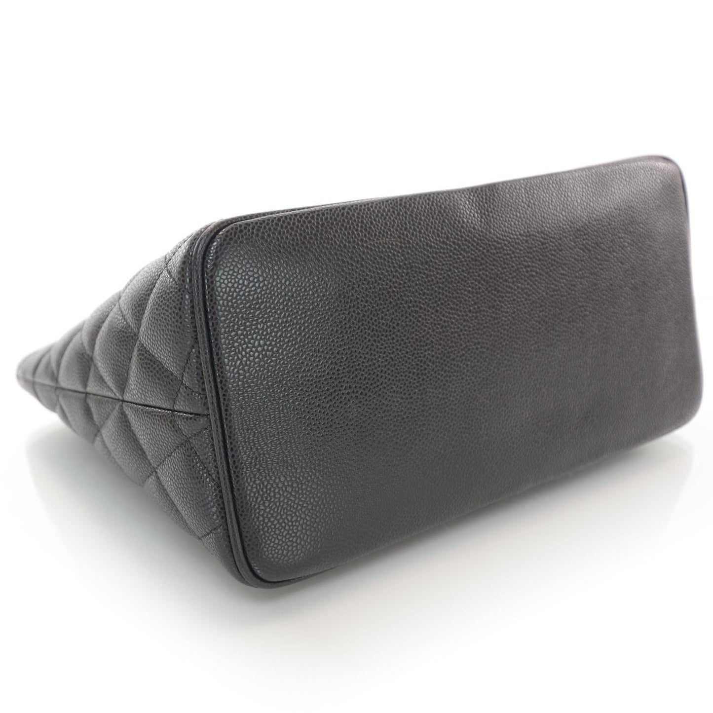 Caviar Medallion Tote Black