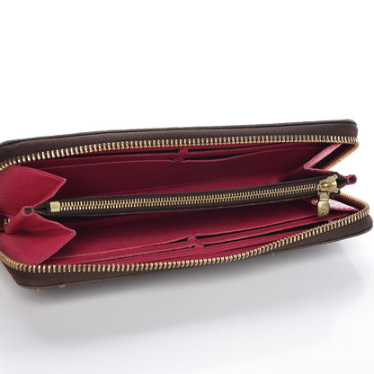 Louis Vuitton Monogram Clemence Wallet Hot Pink 5 of 10
