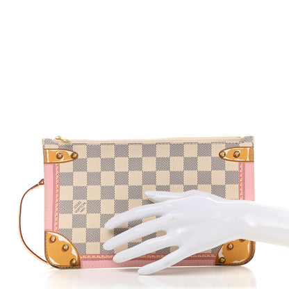 Louis Vuitton Damier Azur Summer Trunks MM GM Pochette 2 of 7