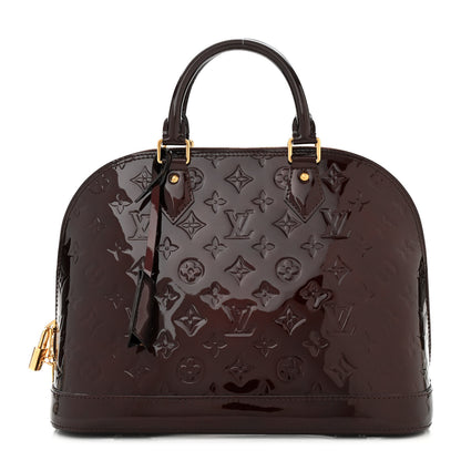 Louis Vuitton Vernis Alma PM Amarante 1 of 10