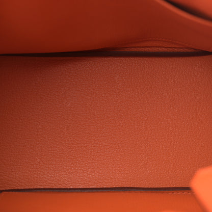 Hermes Togo Birkin 25 Orange 5 of 11