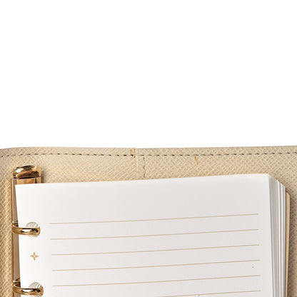 Louis Vuitton Monogram Trunk Small Ring Agenda Cover White 8 of 8