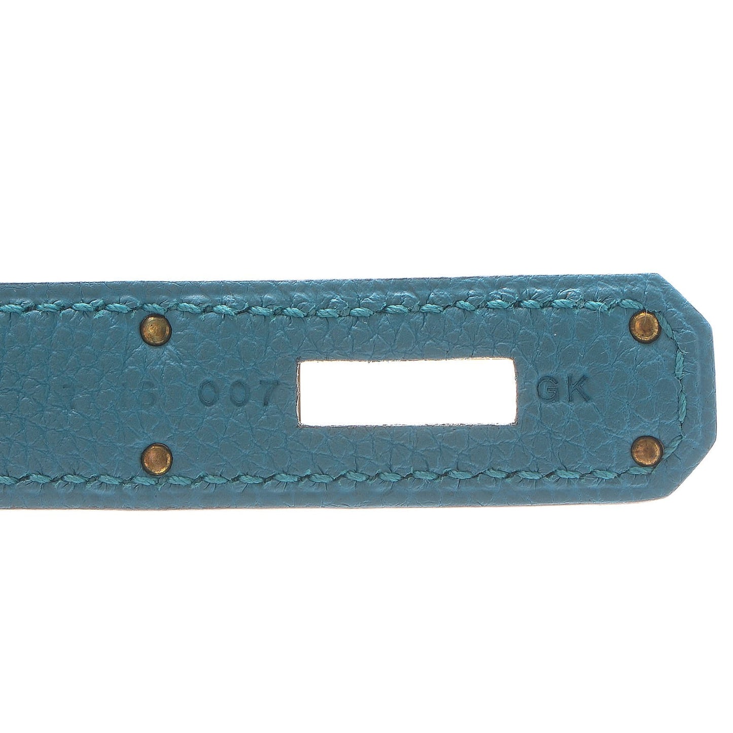 Togo Birkin 35 Turquoise