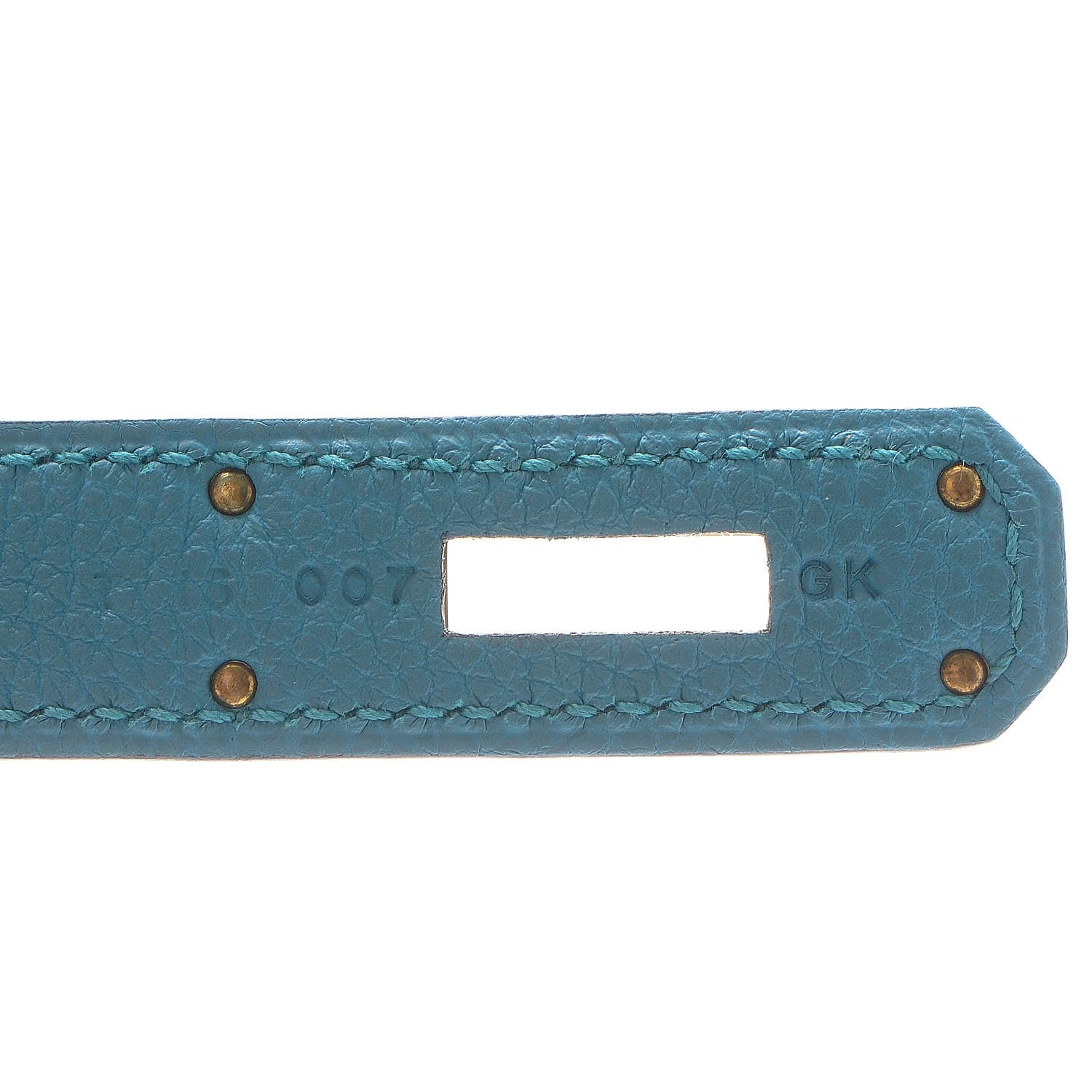 Hermes Togo Birkin 35 Turquoise 15 of 32