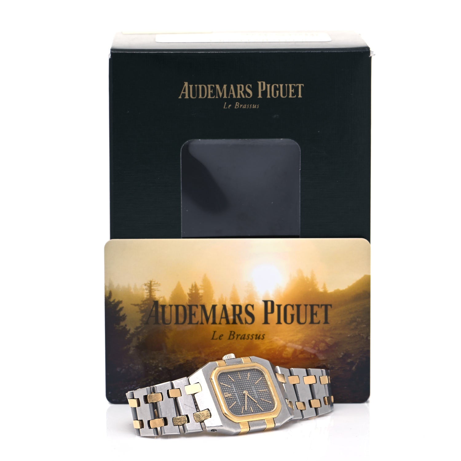Audemars Piguet Stainless Steel 18K Yellow Gold 25mm Royal Oak Quartz Watch Gray 6005A.0.0477SA.01 5 of 5