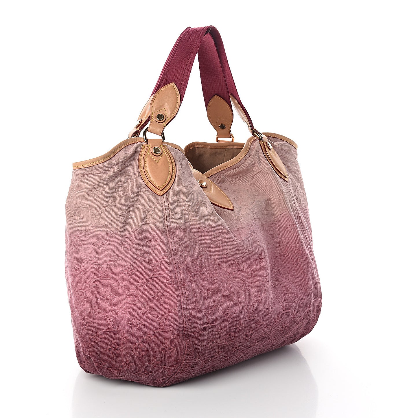 Denim Quilted Monogram Sunbeam Rouge Fauviste