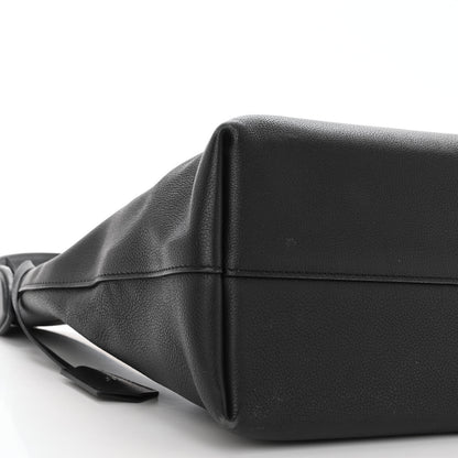 Louis Vuitton Calfskin Lockme Hobo Black 8 of 14