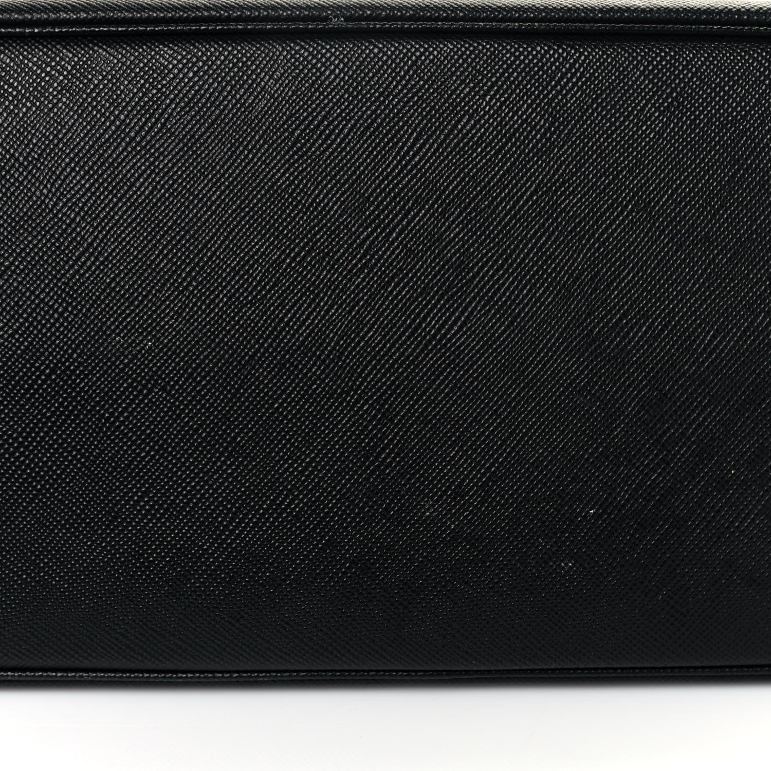 Prada Saffiano Cuir Medium Double Bag Black Fuoco 22 of 25