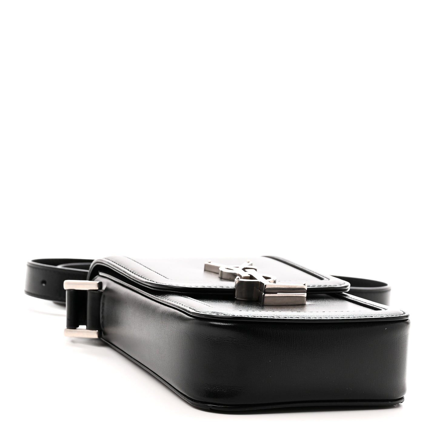 Smooth Calfskin Mini Solferino Satchel Black