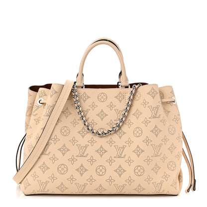 Louis Vuitton Mahina Bella Tote Creme Beige 1 of 10