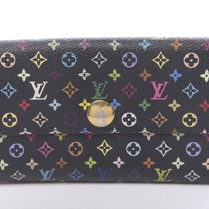 Louis Vuitton Monogram Multicolor Sarah Wallet Black Grenade 7 of 16