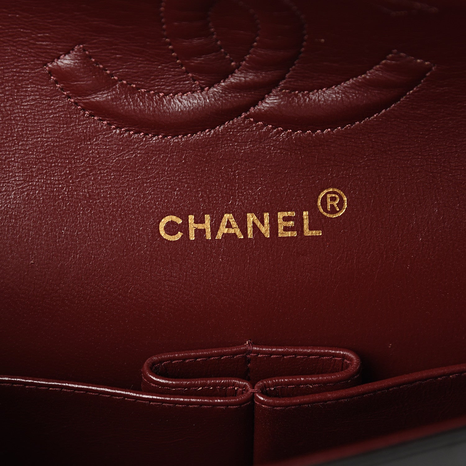 Chanel Lambskin Quilted Medium Double Flap Black 5 of 10