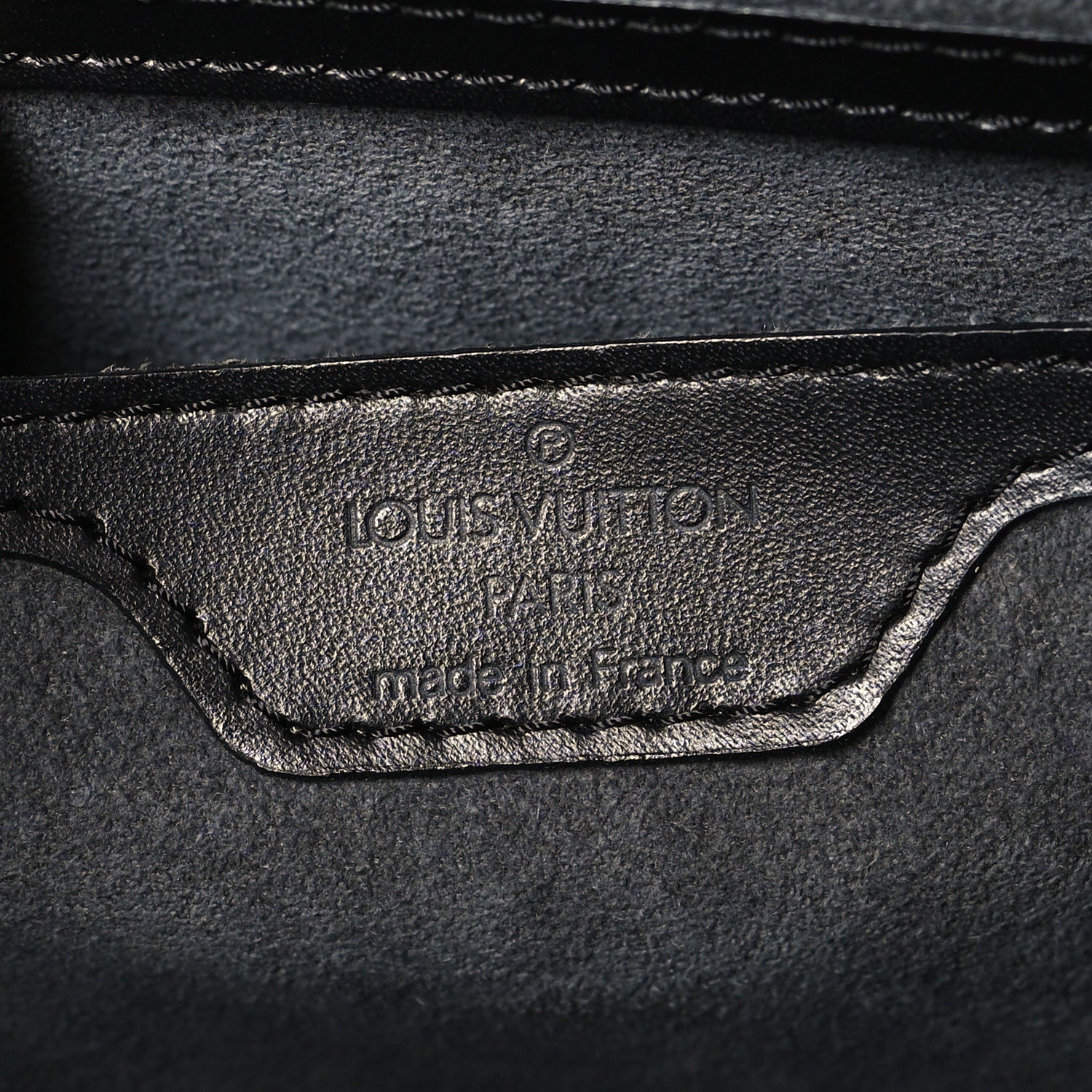 Louis Vuitton Epi Saint Jacques PM Black 6 of 9