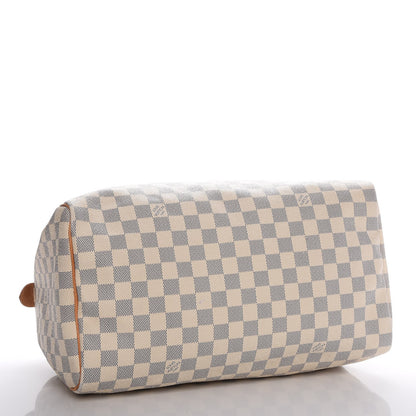 Louis Vuitton Damier Azur Speedy 35 4 of 13