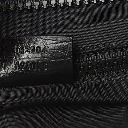 Gucci GG Plus Monogram Medium Flat Messenger Bag Black 7 of 9