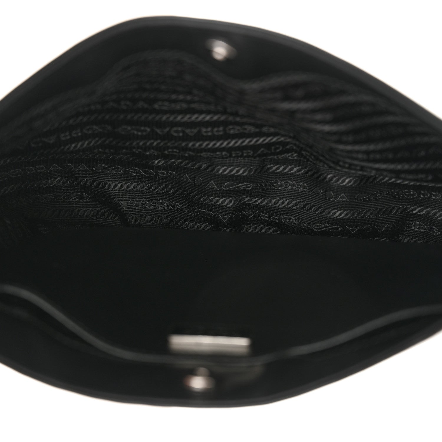 Prada Spazzolato Cleo Shoulder Bag Black 5 of 12