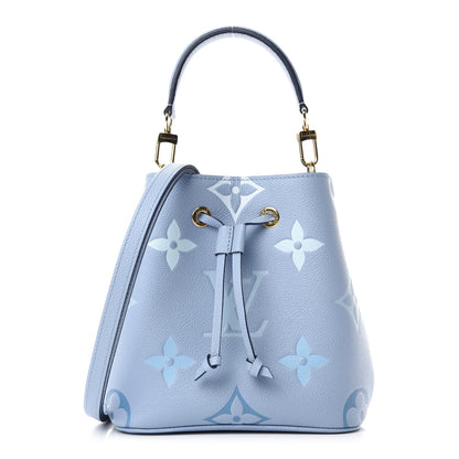 Louis Vuitton Empreinte Monogram Giant By The Pool Neonoe BB Summer Blue 1 of 11