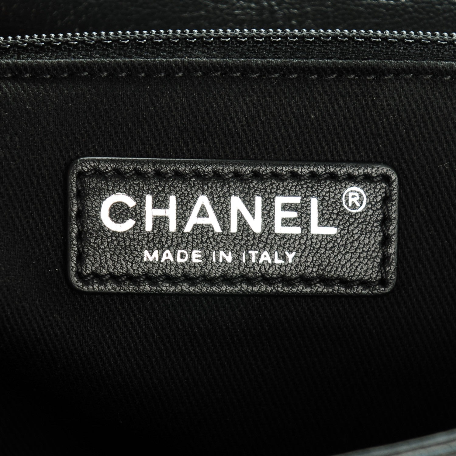 Chanel Metallic Goatskin Quilted Large City Rock Flap Black 6 of 7