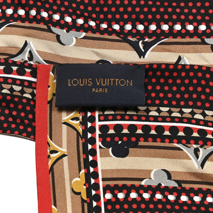 Louis Vuitton Silk Monogram Monodots Bandeau Beige 3 of 3