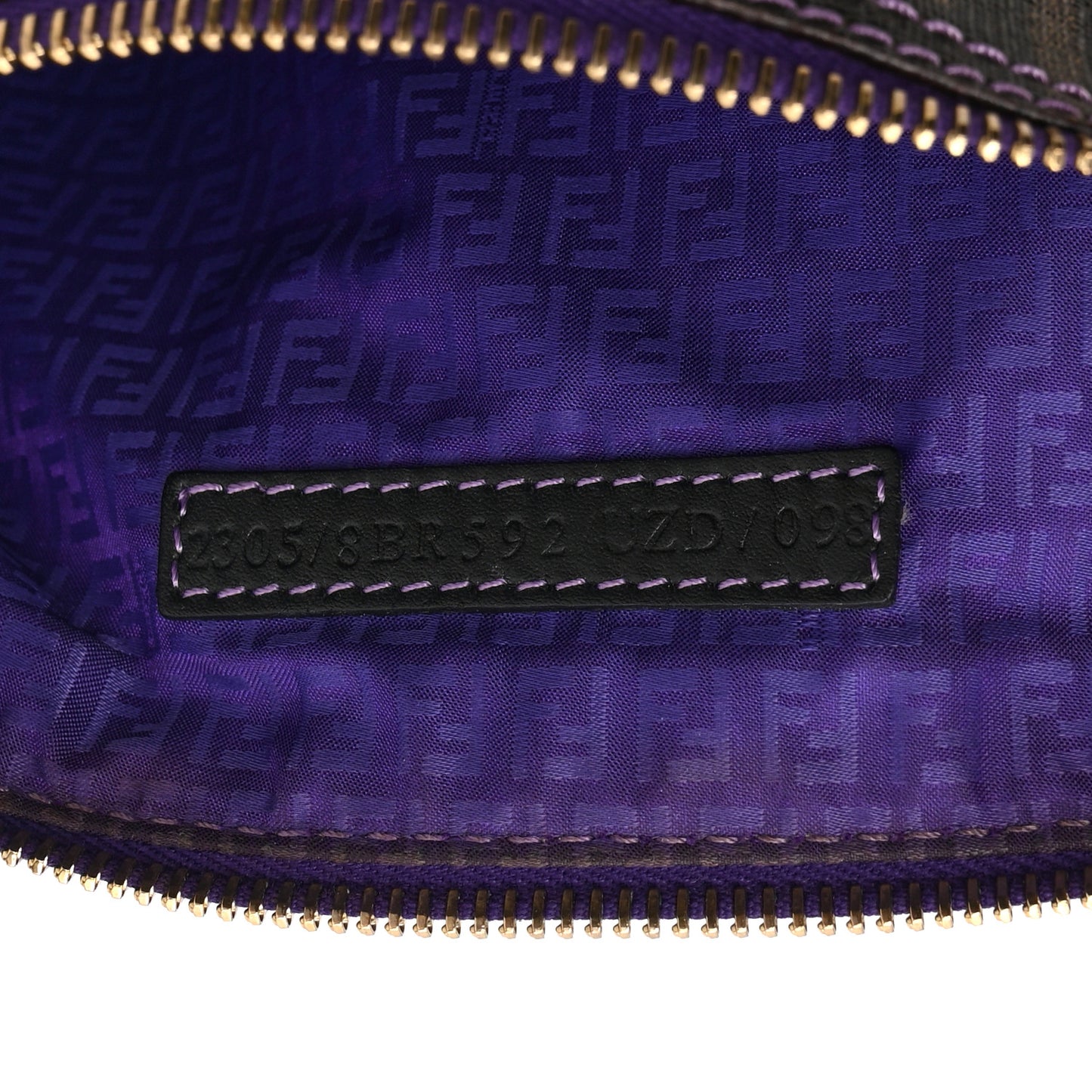 Zucca Spalmati Pochette Tobacco Viola