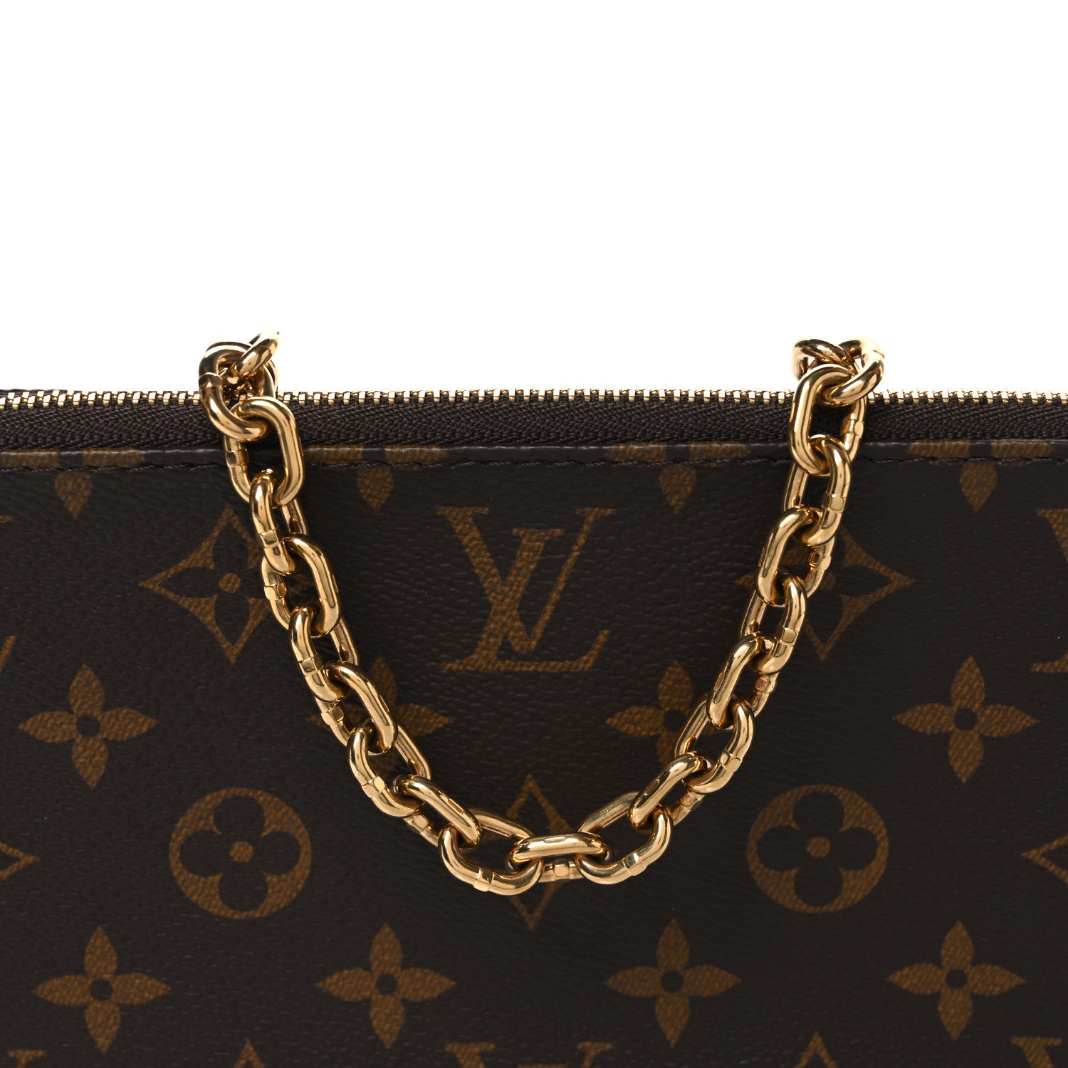Louis Vuitton Monogram Chain Pochette Accessories 7 of 10