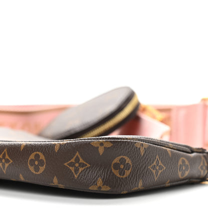 Louis Vuitton Monogram Multi Pochette Accessories Mini Pochette Rose Clair 9 of 9