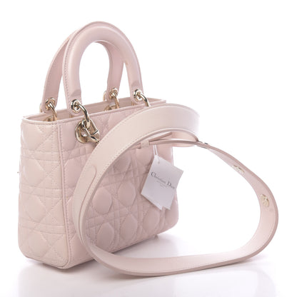 Christian Dior Lambskin Cannage Small Lucky Badges My Lady Dior Pink 3 of 10