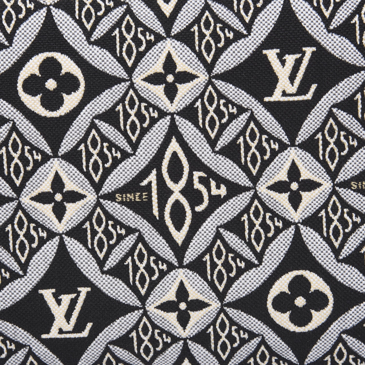 Louis Vuitton Jacquard Since 1854 Neverfull MM Grey 8 of 10