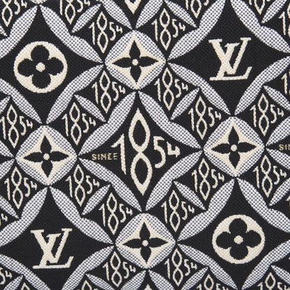 Louis Vuitton Jacquard Since 1854 Neverfull MM Grey 8 of 10